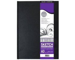 Daler-Rowney Simply Hardbound Sketchbook A5 (5 pack)