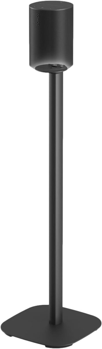 Luidsprekerstandaard - Speaker voet - Optimale geluidservaring - Geïntegreerd kabelbeheer - 82 cm hoogte - Zwart