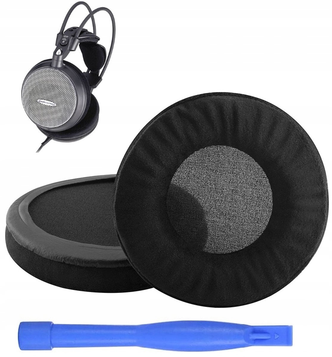 Velours oorkussens voor Audio-Technica ATH-AD900x AD1000x AD2000x