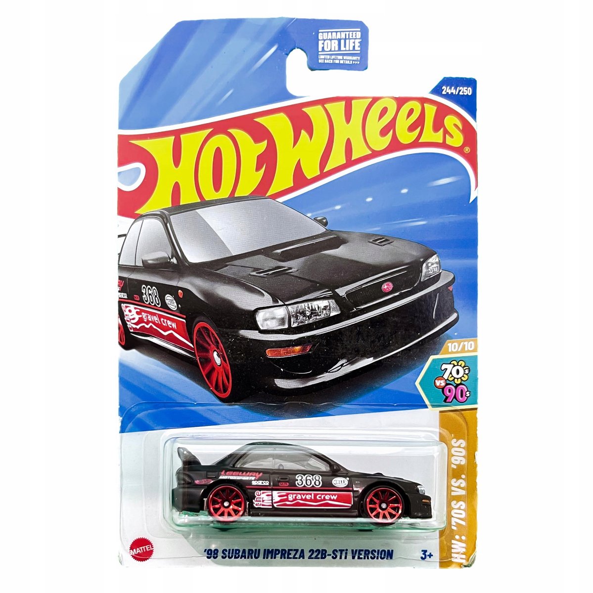 Hot Wheels '98 Subaru Impreza 22B-STi 2025 Dollar General - Model 1:64