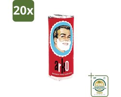 20 x Arko - Scheerzeep - Verzorgt en Beschermt de Huid - 75 ml - Grootverpakking - Scheerzeep - Scheermes - Schuim - Huidbescherming - Traditioneel Scheren