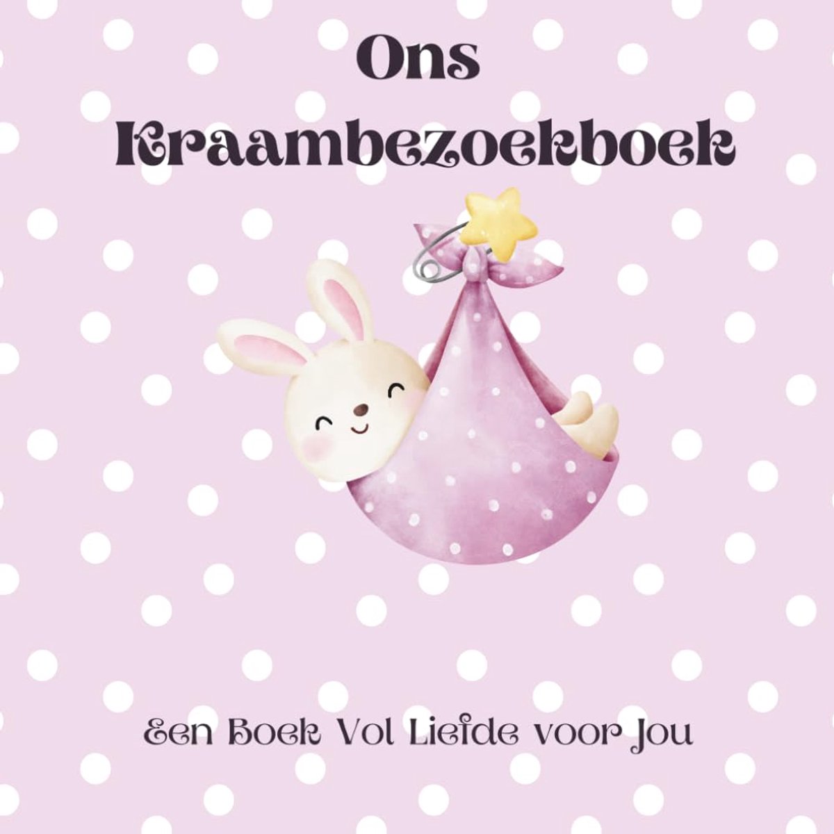 Kraambezoekboek met warme wensen en herinneringen: Baby gastenboek - ShopVlot