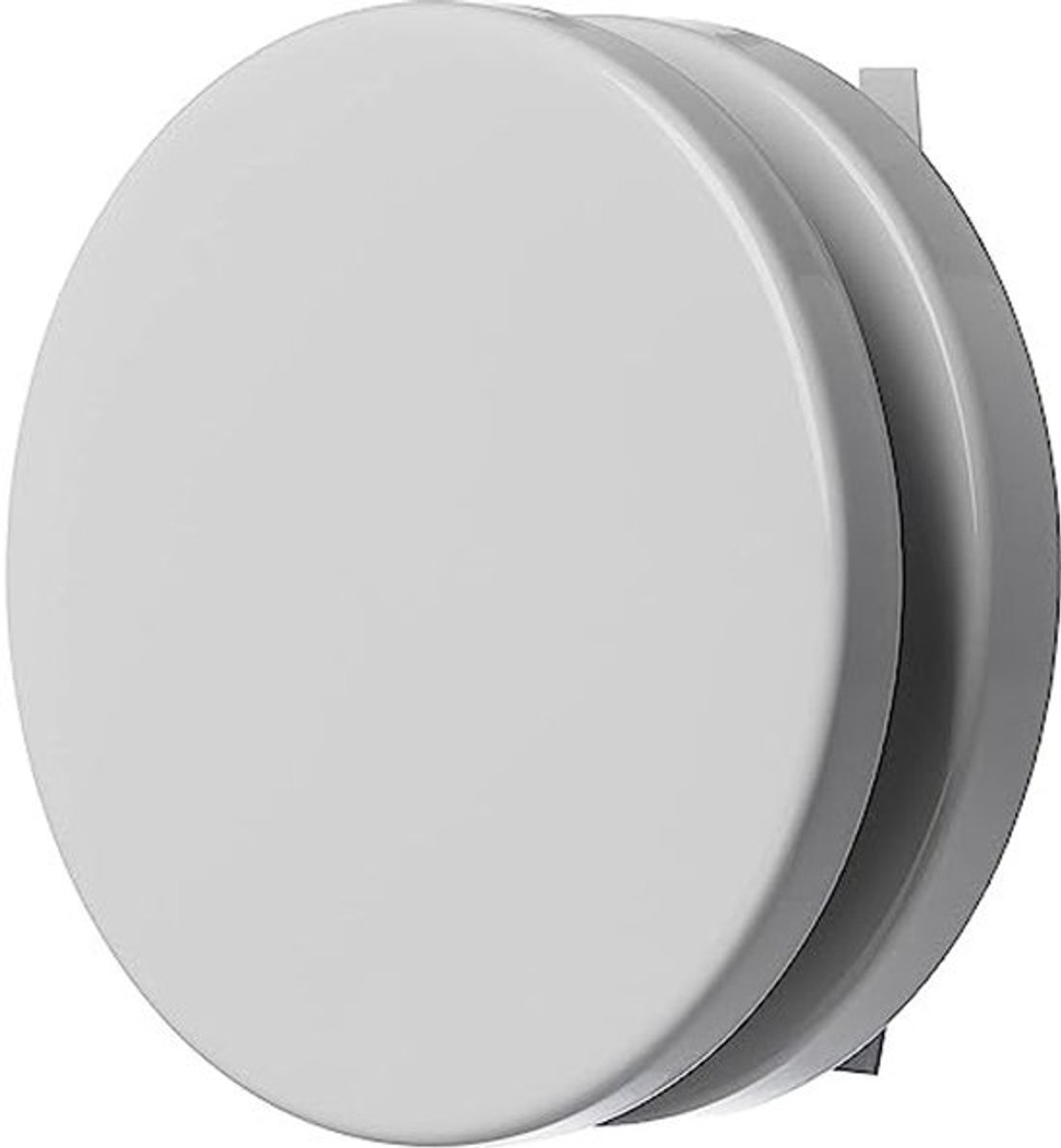 Rond ventilatieventiel 100 mm - wit metalen anemostaat voor toevoerlucht