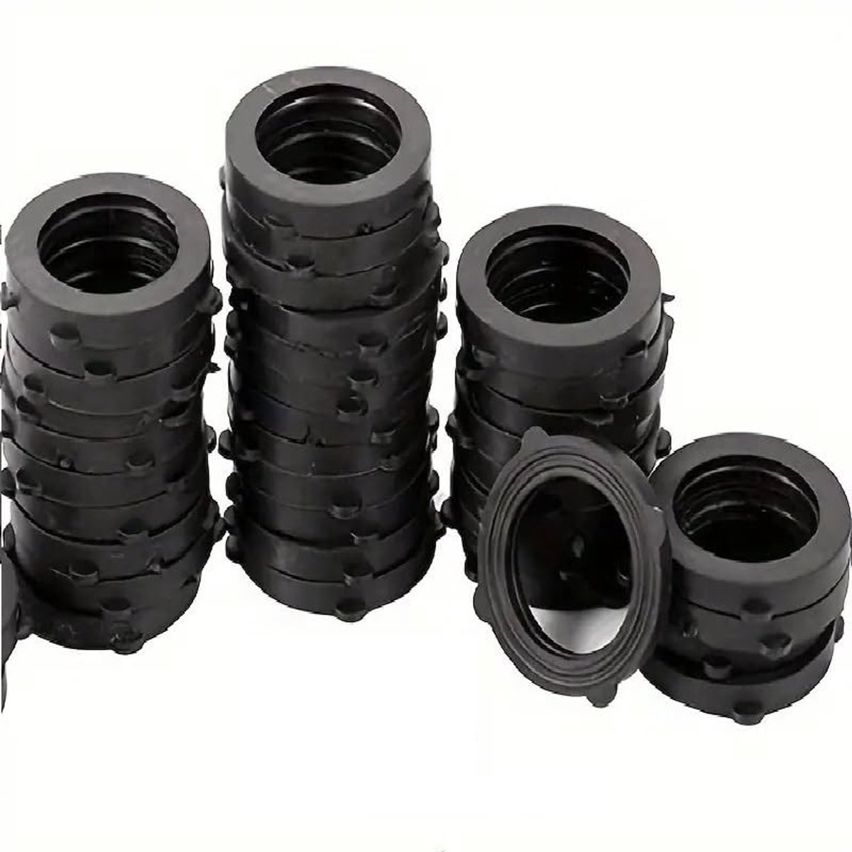 Elzusha - Vlakke Afsluitring 3/4 Inch - Zwart (1 Stuk)