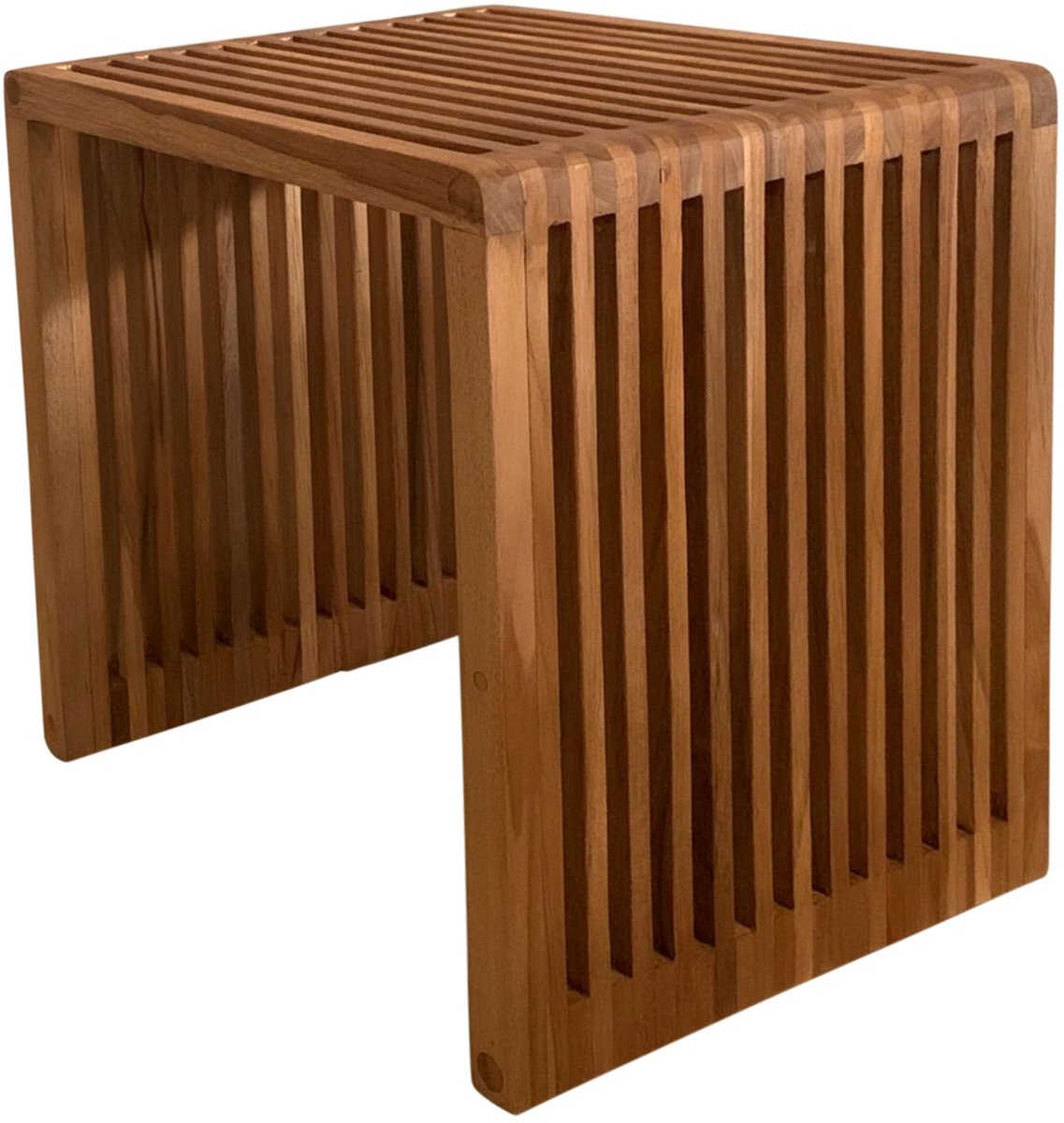 Elzusha - Teakhouten Bijzettafel voor Tuin of Balkon
