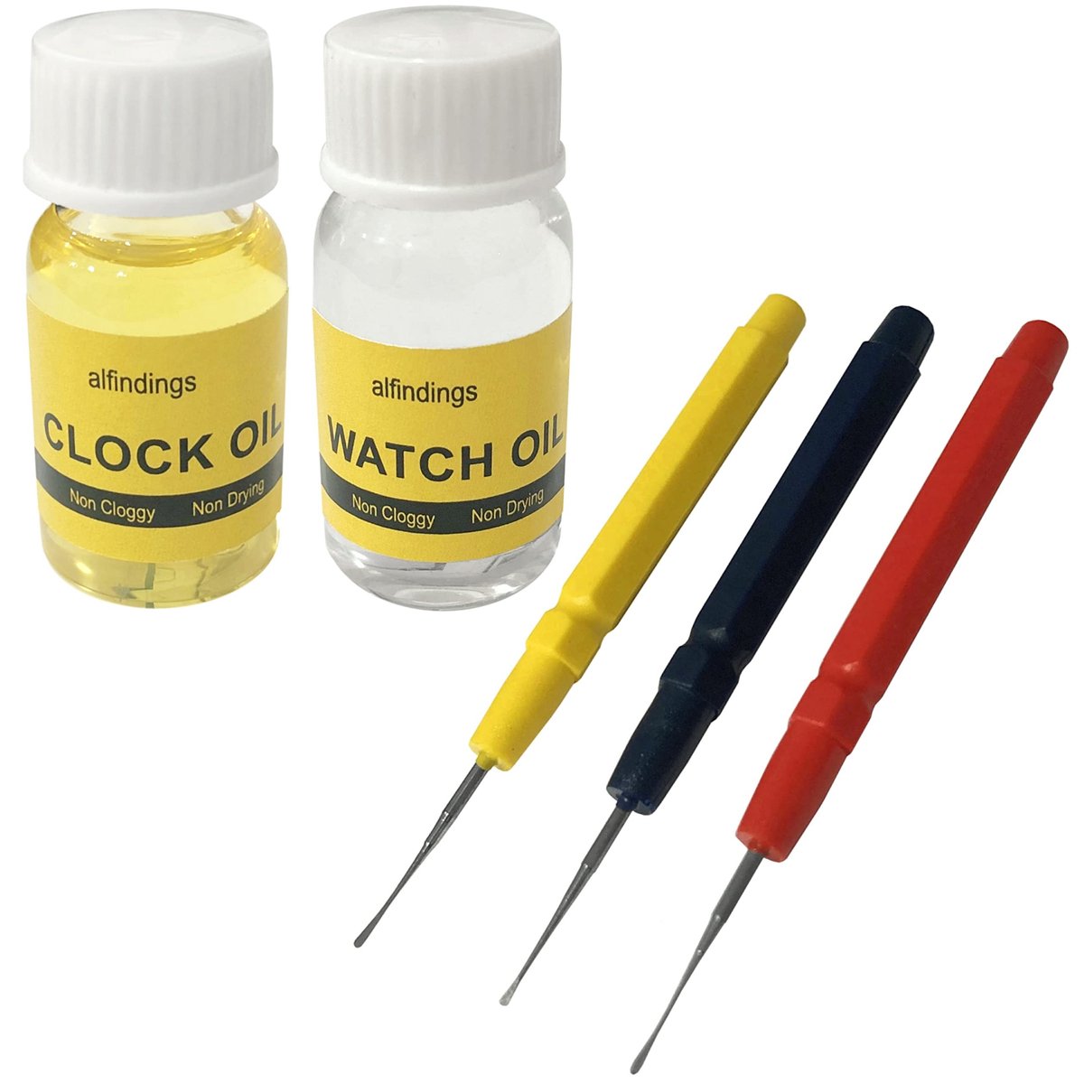 Elzusha - Set van 3 Oliepennen voor Horologie - Onderhoud en Restauratie