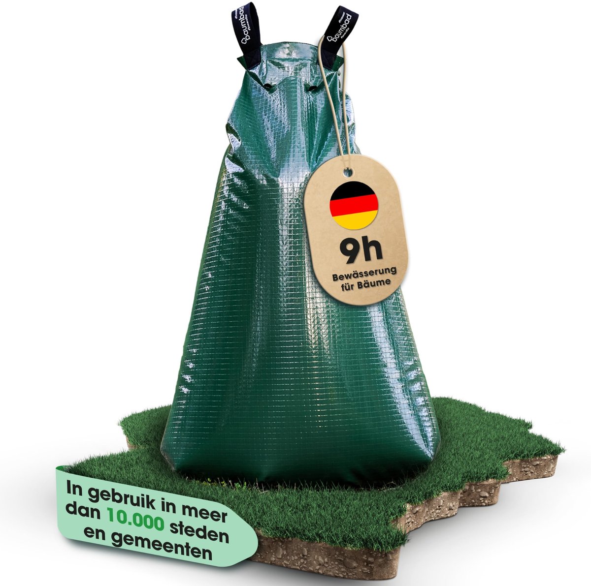 Elzusha - Watering Bag - 75 Liter - UV-bestendig - Voor Bomen