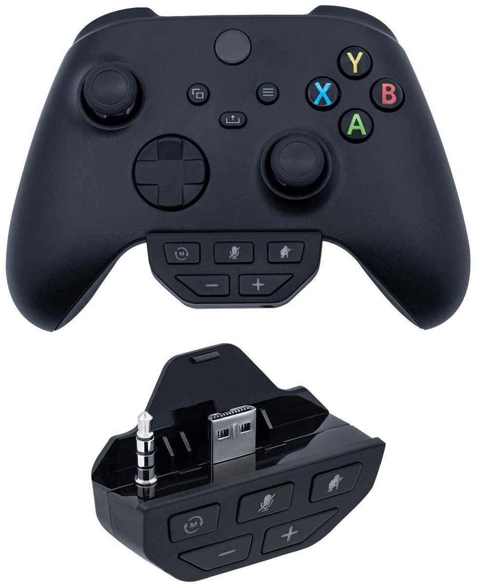 Elzusha - Audio Microfoon Adapter voor Xbox One Controllers