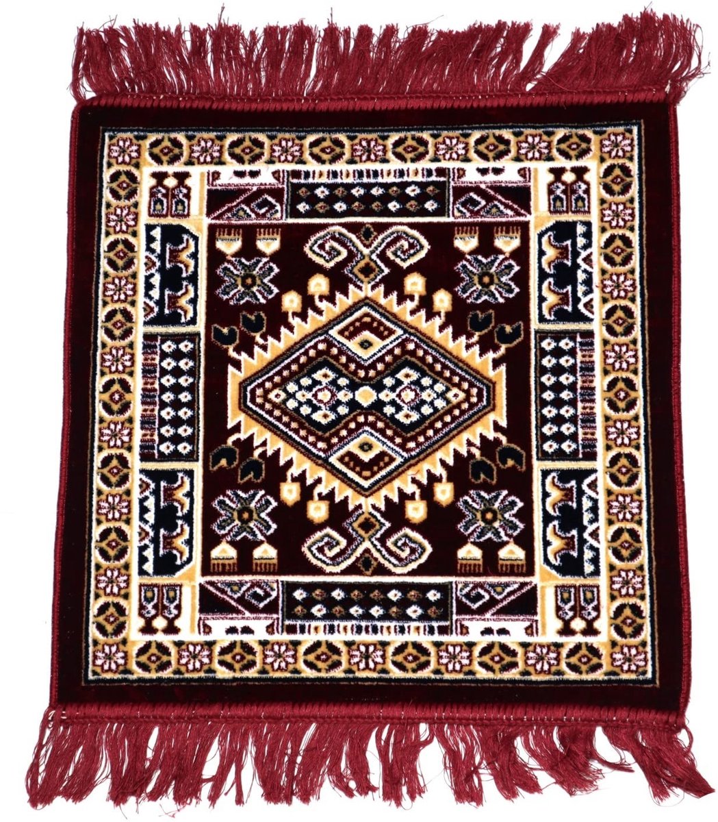Elzusha - Meditatiekussen van Velvet 19 x 19 inch