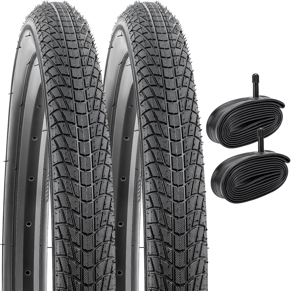 Elzusha - Set van 2 Vouwbare 14 Inch Fietsbanden met Binnenband