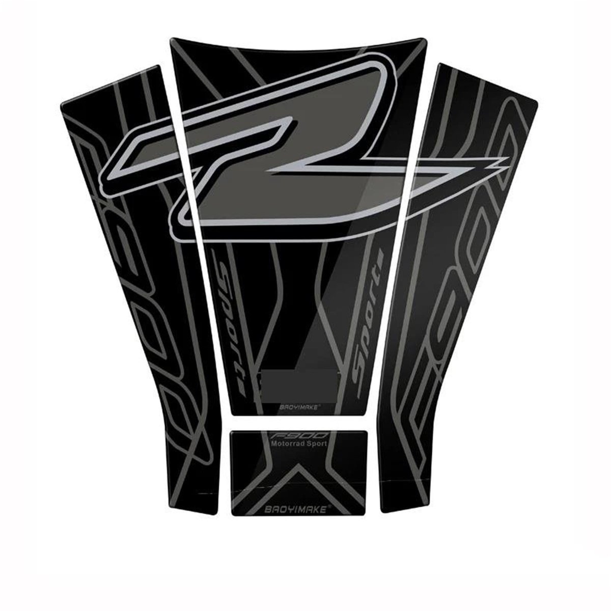 Elzusha - Motorfiets Brandstoftank Pad Sticker - Bescherming voor F900R - Kleur 5