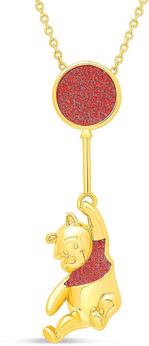 Elzusha - Winnie The Pooh Goudplated Slider Ketting
