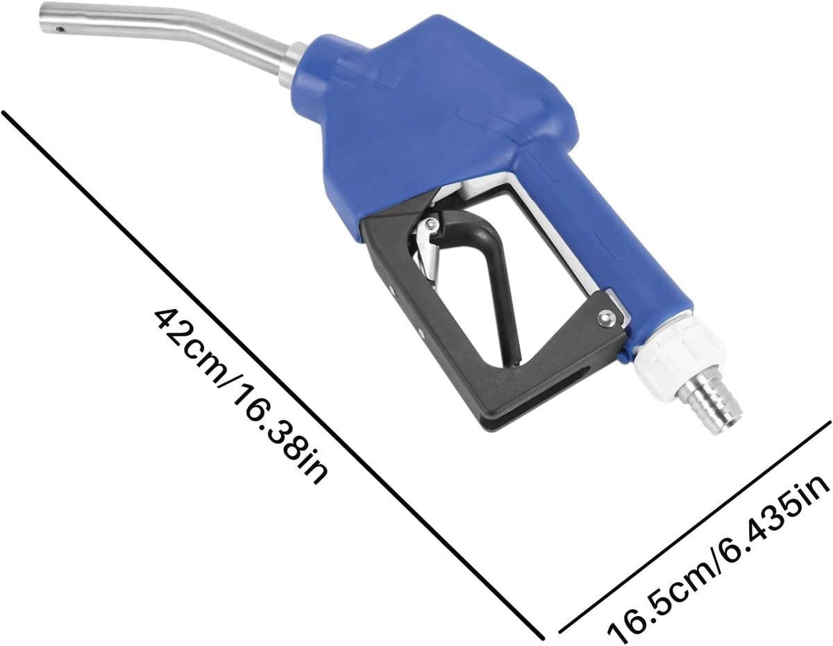 Automatisch DEF/AdBlue mondstuk van roestvrij staal met draaibare DEF-transferpomp en vorstbescherming voor brandstofoverdracht en tanken
