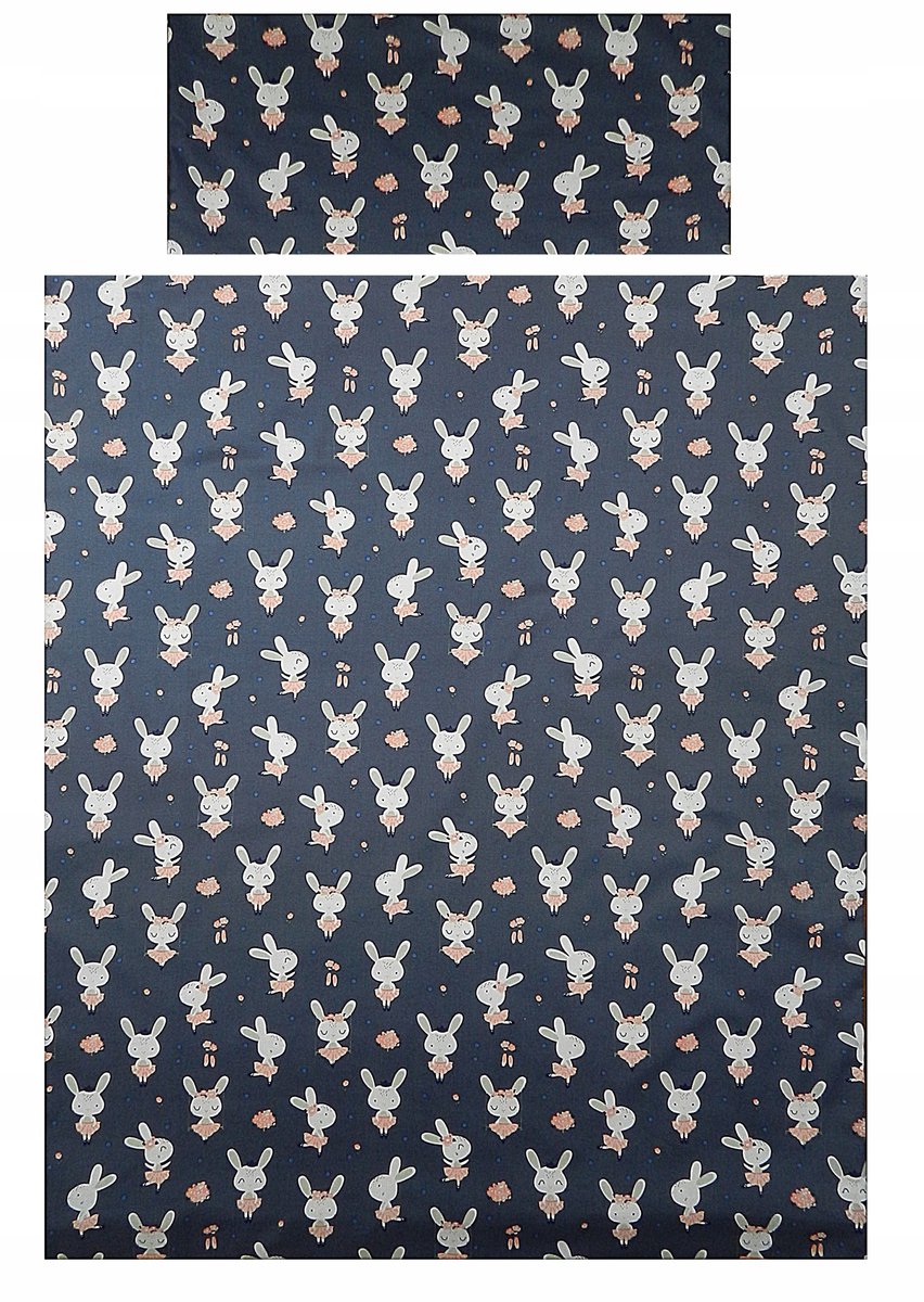 Kinderbeddengoed 2-delig Katoen 120x160cm 50x70cm