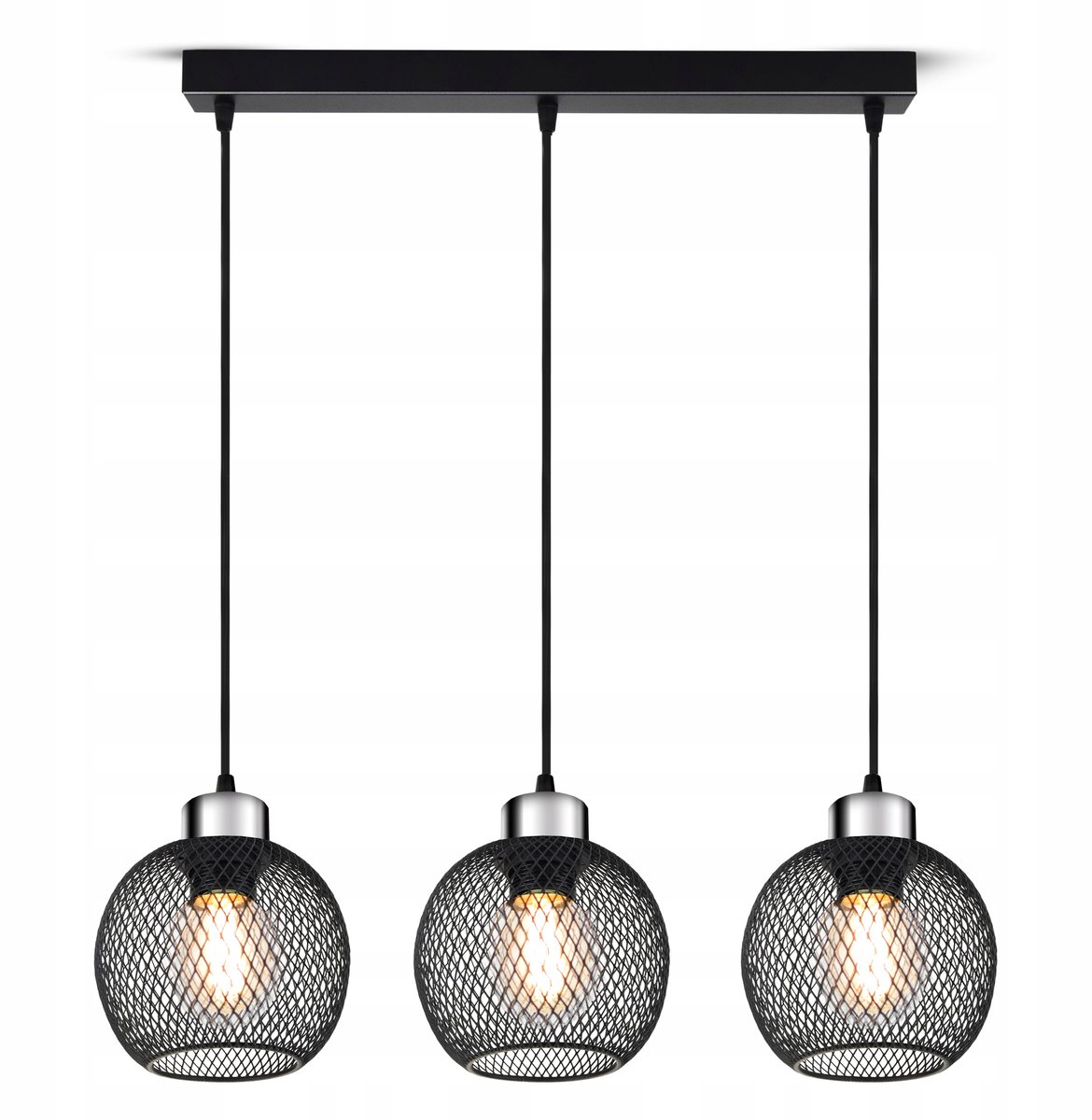 Industriële Hanglamp Metaal Zwart E27 - Vintage Loft Stijl