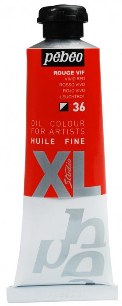 Pebeo Studio XL Olieverf 37 ml. - 36 Fel rood