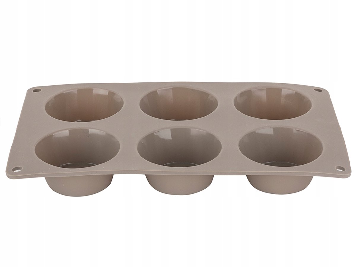 Florina Anide Siliconen Muffinvorm voor 6 Muffins