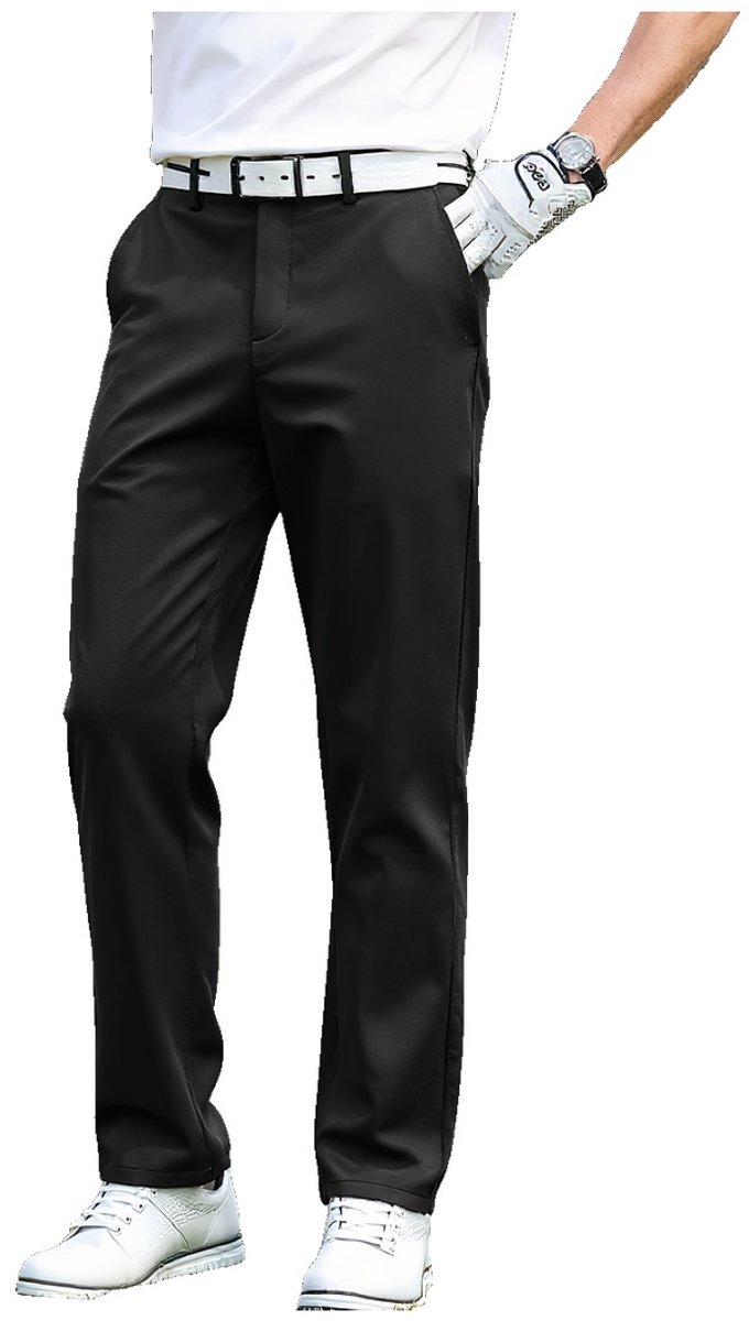 Currero Comfortabel Golfbroek Heren Golfkleding Nette Pantalon Mannen Broek Outfit Chino XXS Zwart