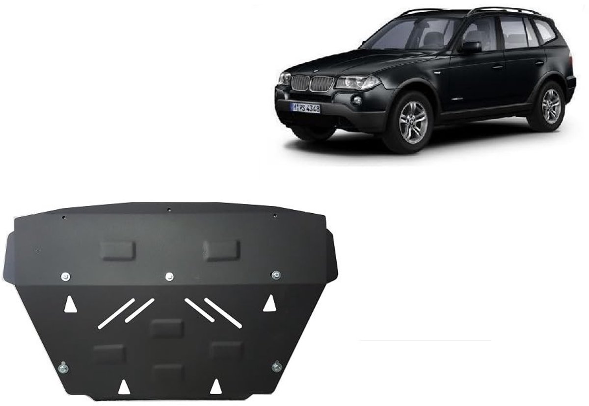 Solidchoice - Radiatoronderrijbeveiliging Compatibel met BMW X3