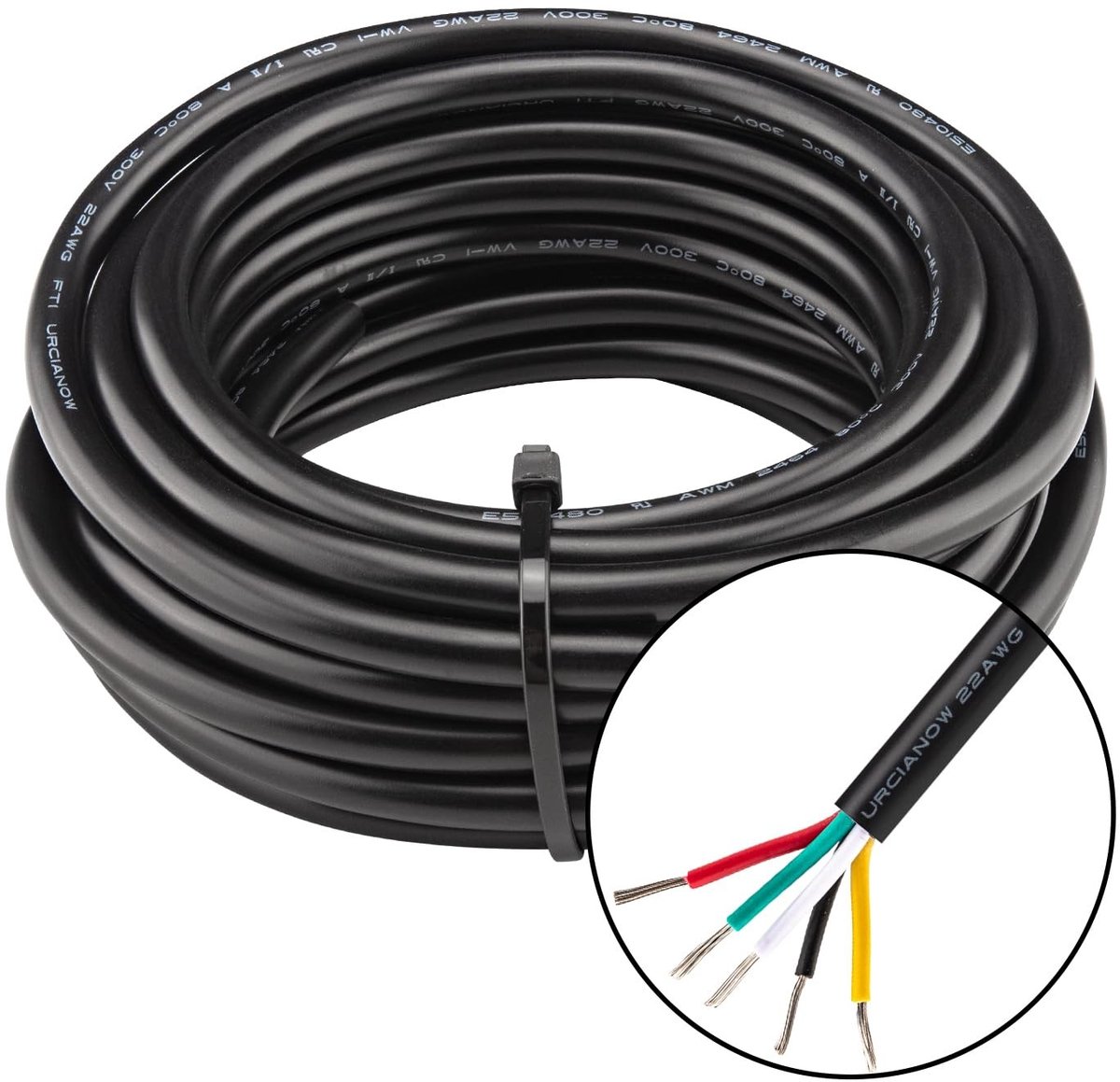 Solidchoice - 5m 5-Core Kabel voor Huishoudelijke Apparaten