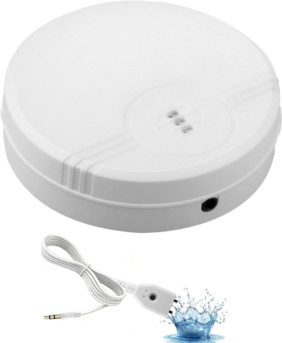 Solidchoice - Waterlekkagedetector met Afneembare Sensor en Alarm