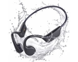X7S - Bone Conduction Headphone – Open-Ear Sport Oortjes – Sport Hoofdtelefoon – Bluetooth Koptelefoon – IPX8 Waterbestendig – Hardlopen & Fitness – Zwart