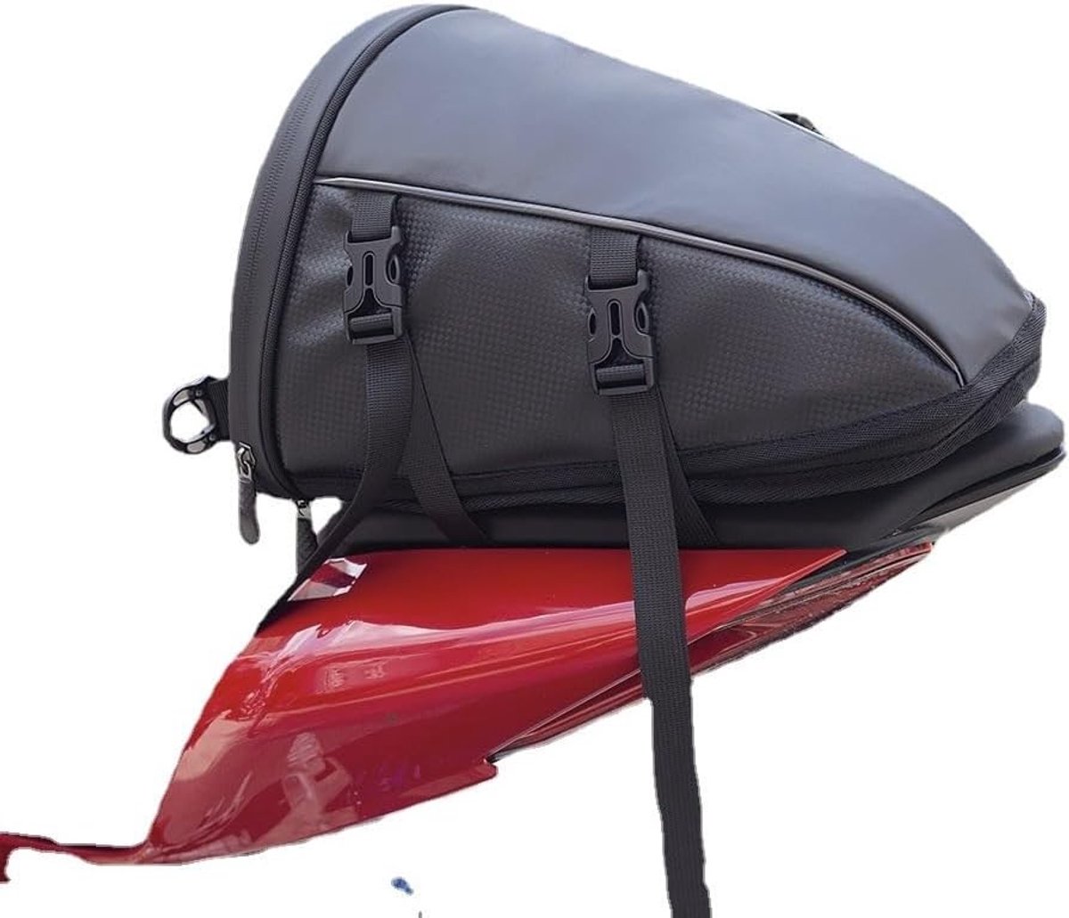 Multifunctionele Waterdichte Achtertas voor Motorfietsen, 10L Opslagoplossing voor Outdoor Avonturen, Ideaal voor Gereedschap en Accessoires