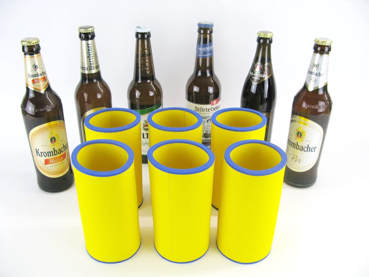 Elzusha - Neopreen Drankkoeler voor 0,5L Flessen - Set van 6