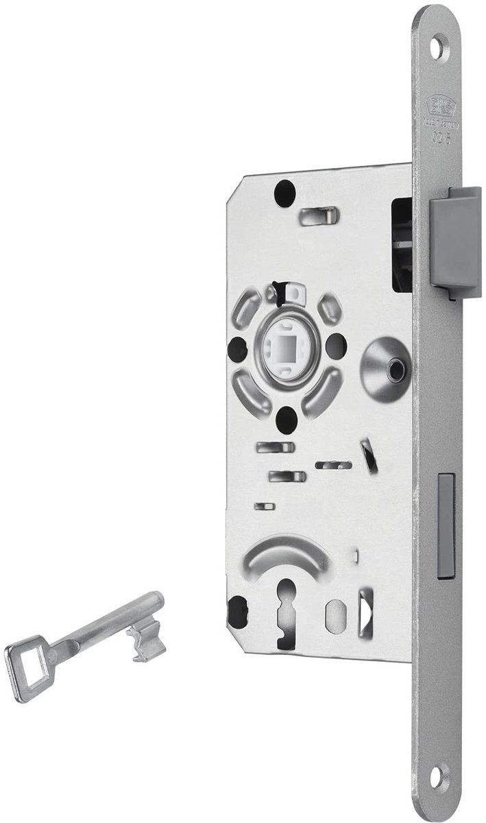 SOTECH BKS Deurslot BB-slot Klasse 1 Doornmaat 55 mm Voorplaat 20 mm DIN Rechts Afstand 72 mm Buntbart Insteekslot - ShopVlot