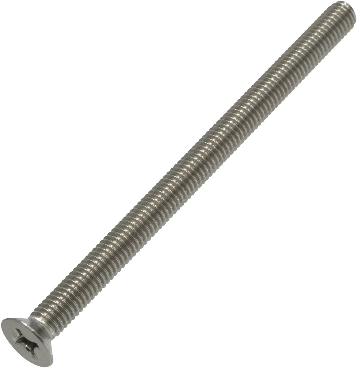 Elzusha - Set van 5 RVS Schroeven M6x90 mm met Verzinkte Kop