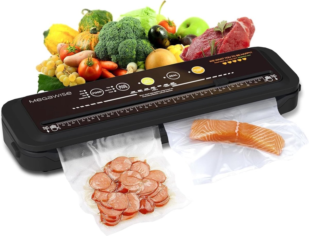 Elzusha - Compacte Vacumeermachine voor Voedsel