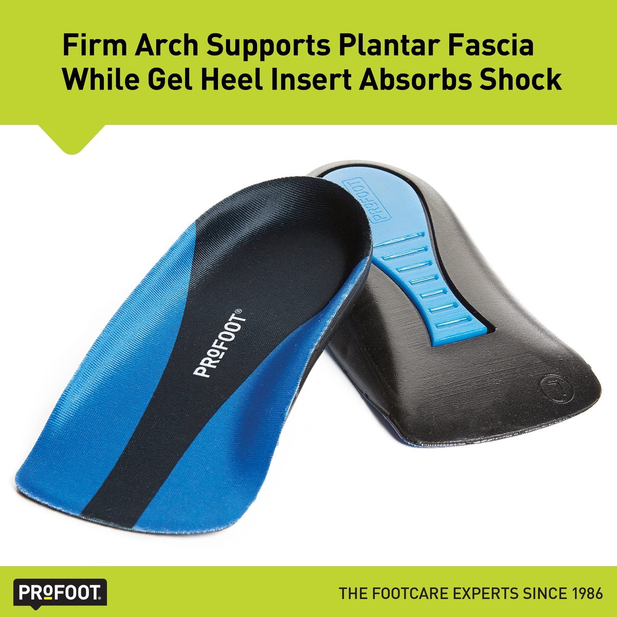 Elzusha - Inlegzolen voor Plantaire Fasciitis - Hielinzetstuk