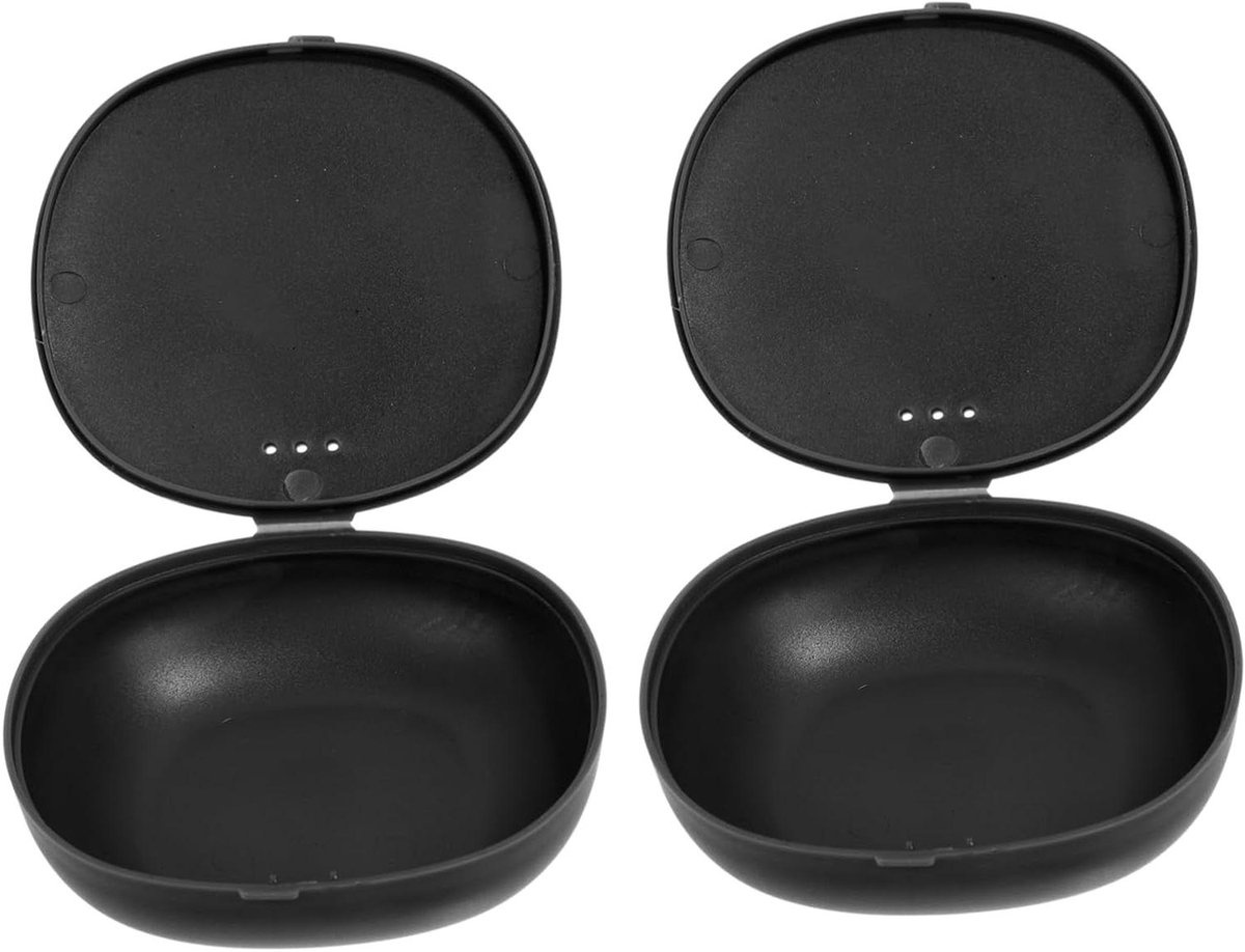 Opbergdoos - Houders - Menstruatiecup Opbergen - Compact Ontwerp - 8.5 cm - Zwart
