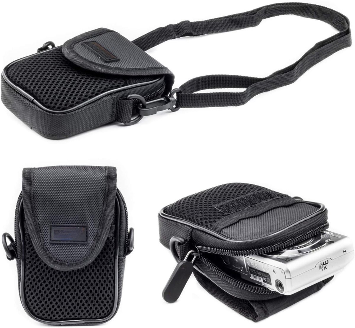 Allvia® Cybershot - Camerag - Diitale Camera - Zwart - 11cm x 7cm x 3cm