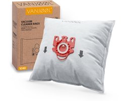 VANJOOL® Stofzuigerzakken voor Miele F/J/M – Geschikt voor Compact C1, Compact C2, Complete C1, Hoover, Otto & Weltstar – 20 Stuks + 2 Filters – Sterke Filtratie & Perfecte Pasvorm