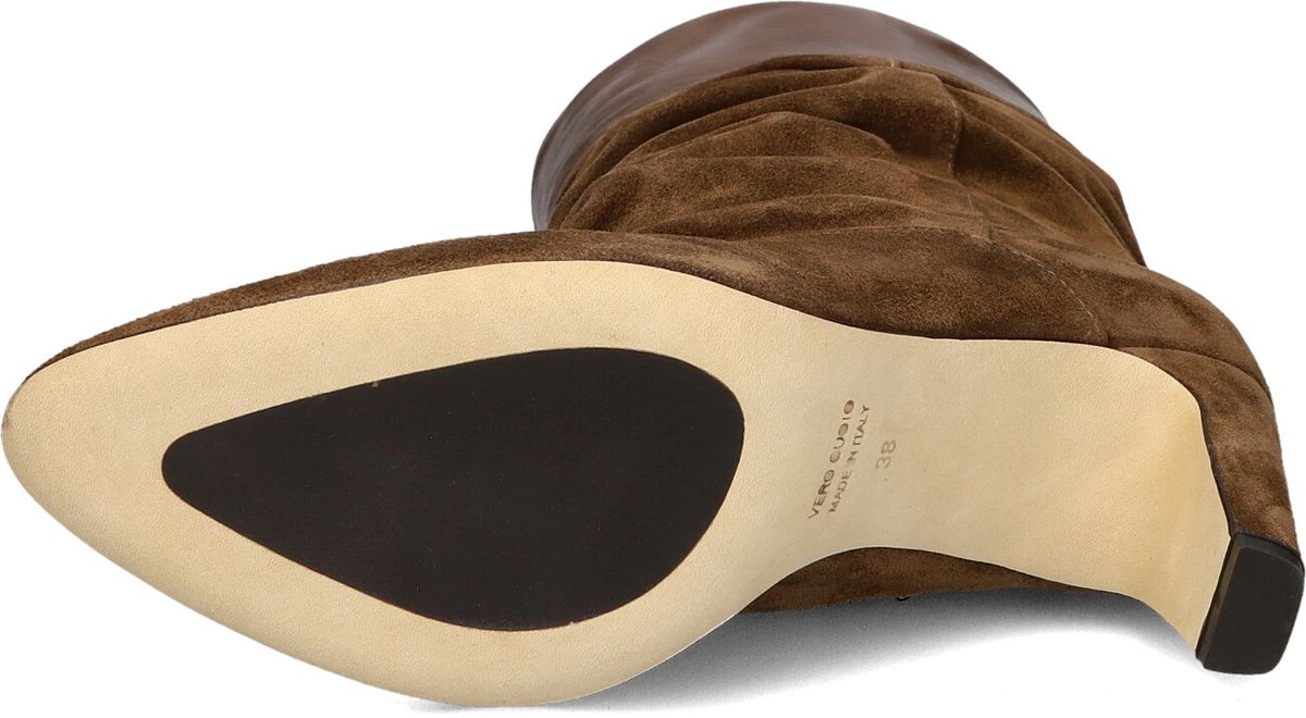 LINA LOCCHI Se4011 Laarzen - Suède - Dames - Bruin - Maat 36