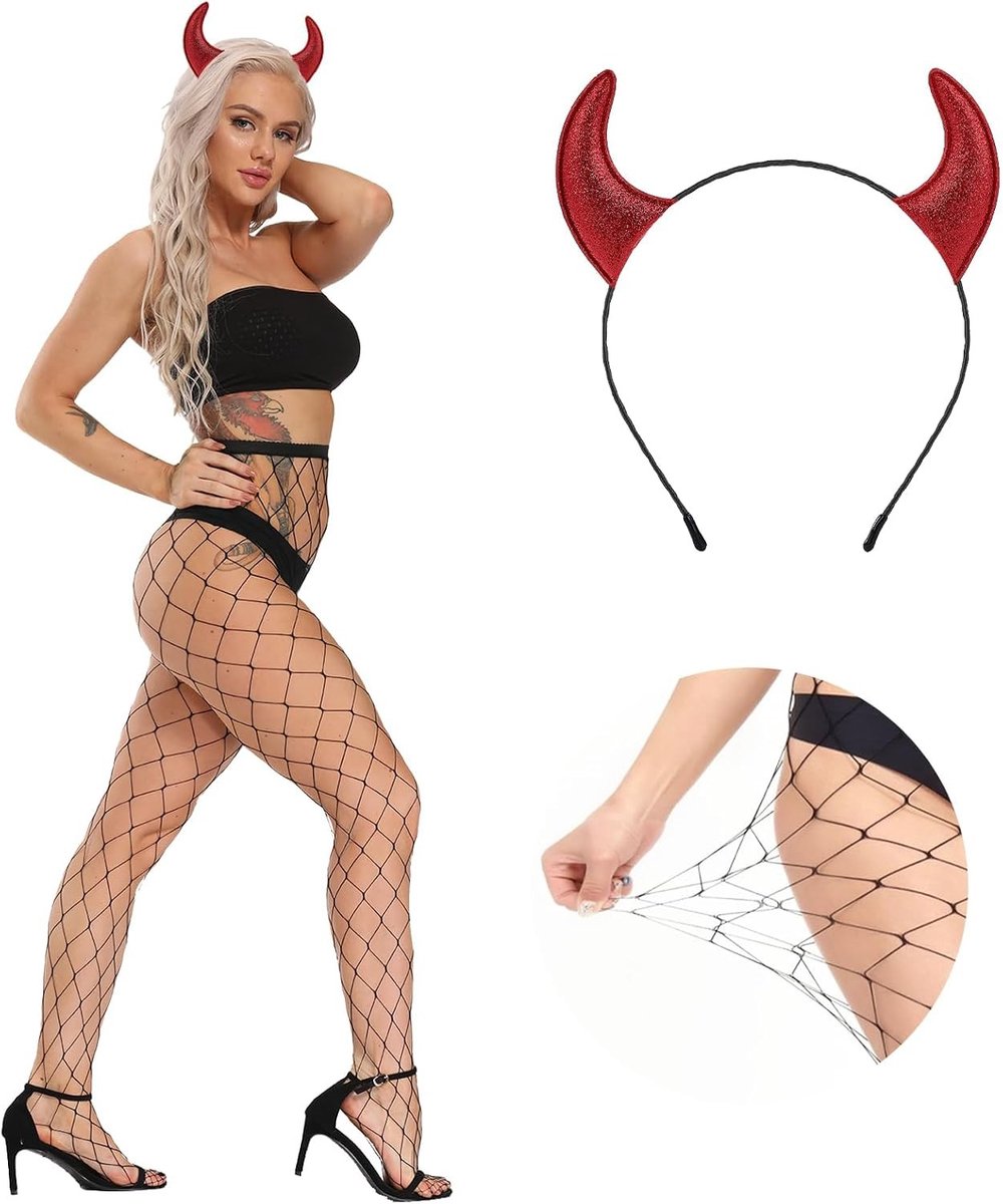 Halloween kostuumaccessoires voor dames - verkleedaccessoires, feestoutfit, Halloweenfeest