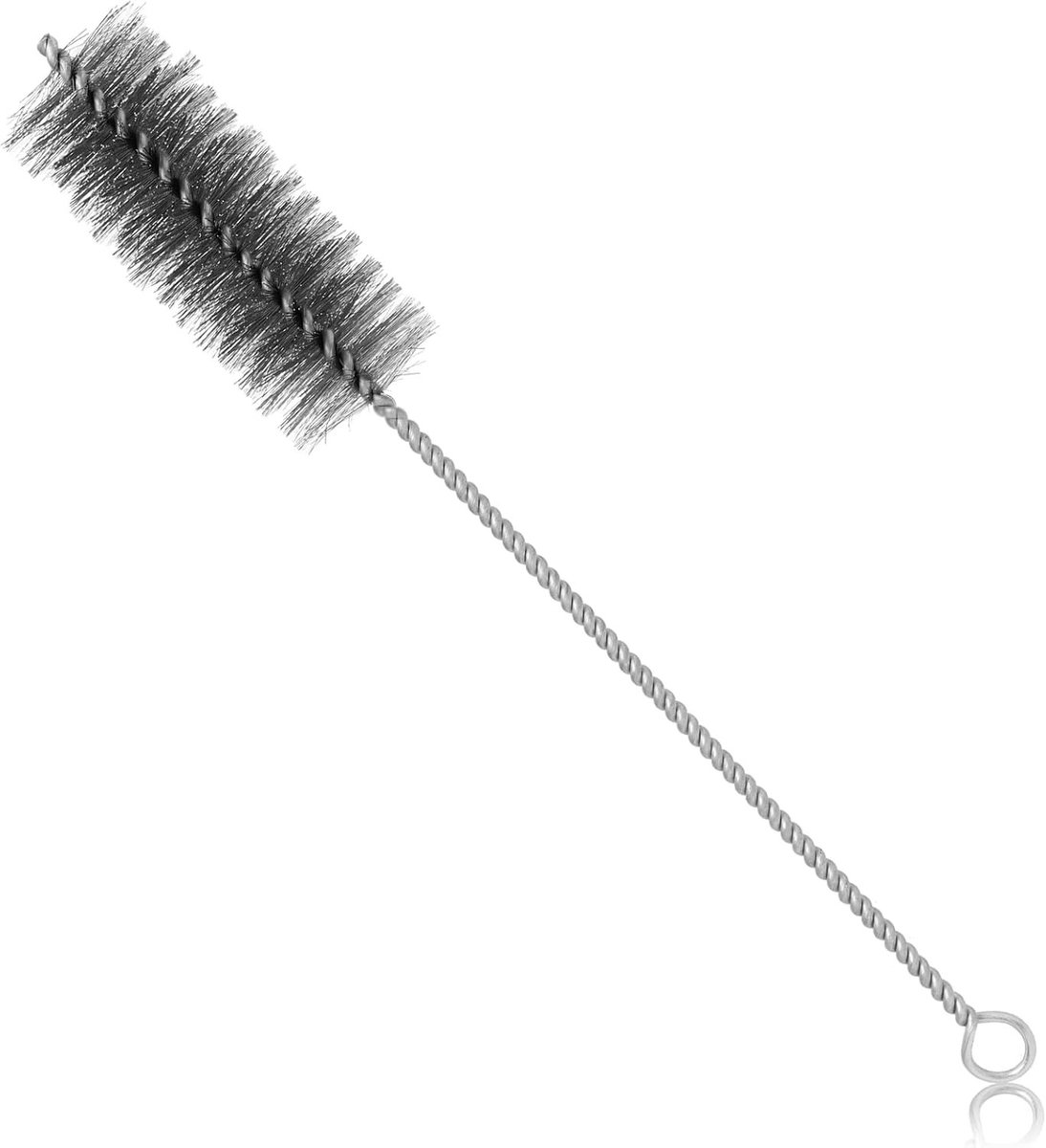 Borstel voor Schoorsteenpijpen met een Diameter van 40 mm - Ideaal voor Moeilijke Hoeken, Universele Schoorsteenreiniger, Staal Draadborstel, 30 cm Lengte, Geschikt voor Hout- en Pelletkachels