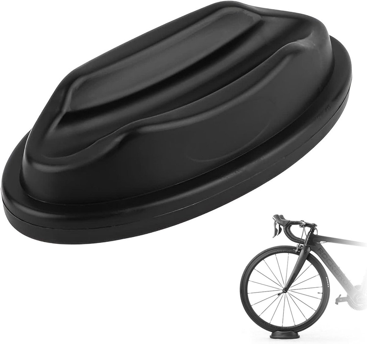 Steunblok voor Voorwiel van Fietstrainer - Ideaal voor Indoor Fietsen, Mountainbike en Racefiets Accessoires voor Optimale Stabiliteit