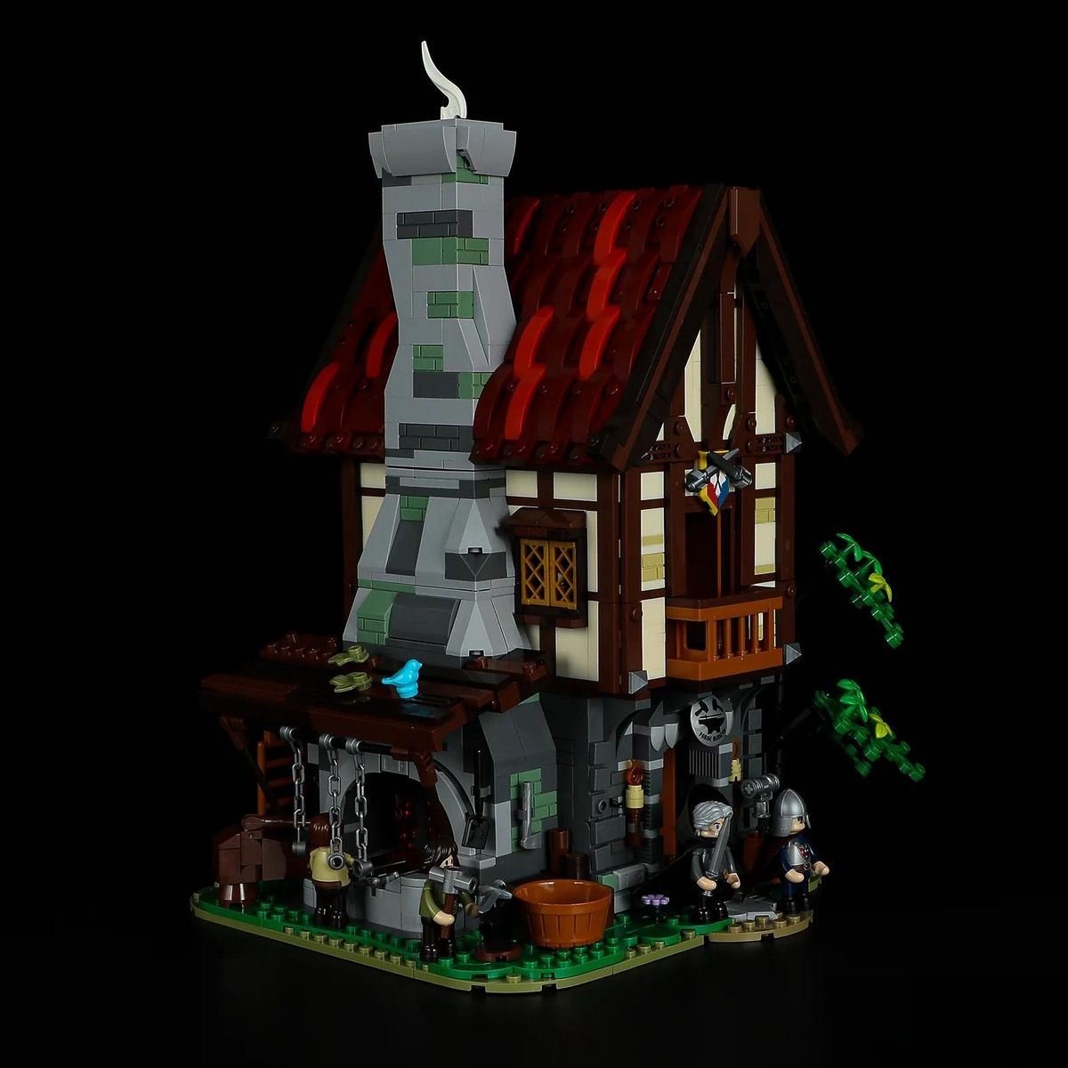 Lumibricks Forge House Constructiespeelgoed thumbnail 3