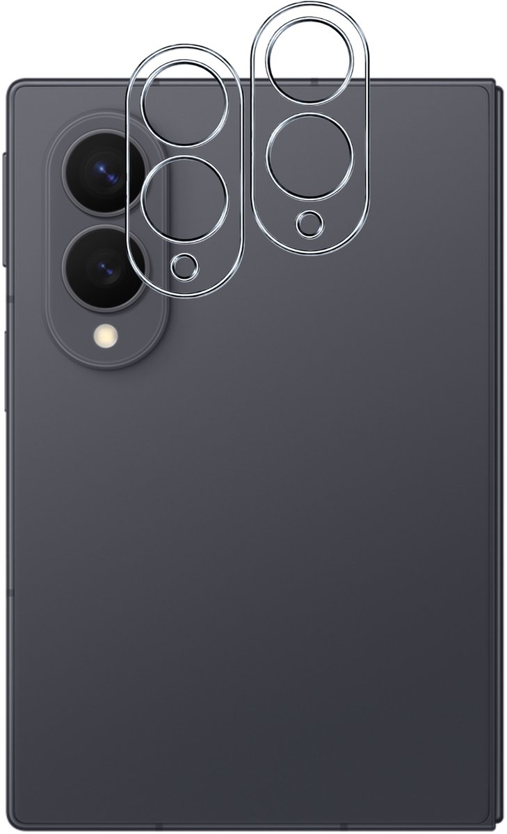 Camera Protector geschikt voor Samsung Galaxy Z Fold 8 - 2 stuks van glas Transparante glazen