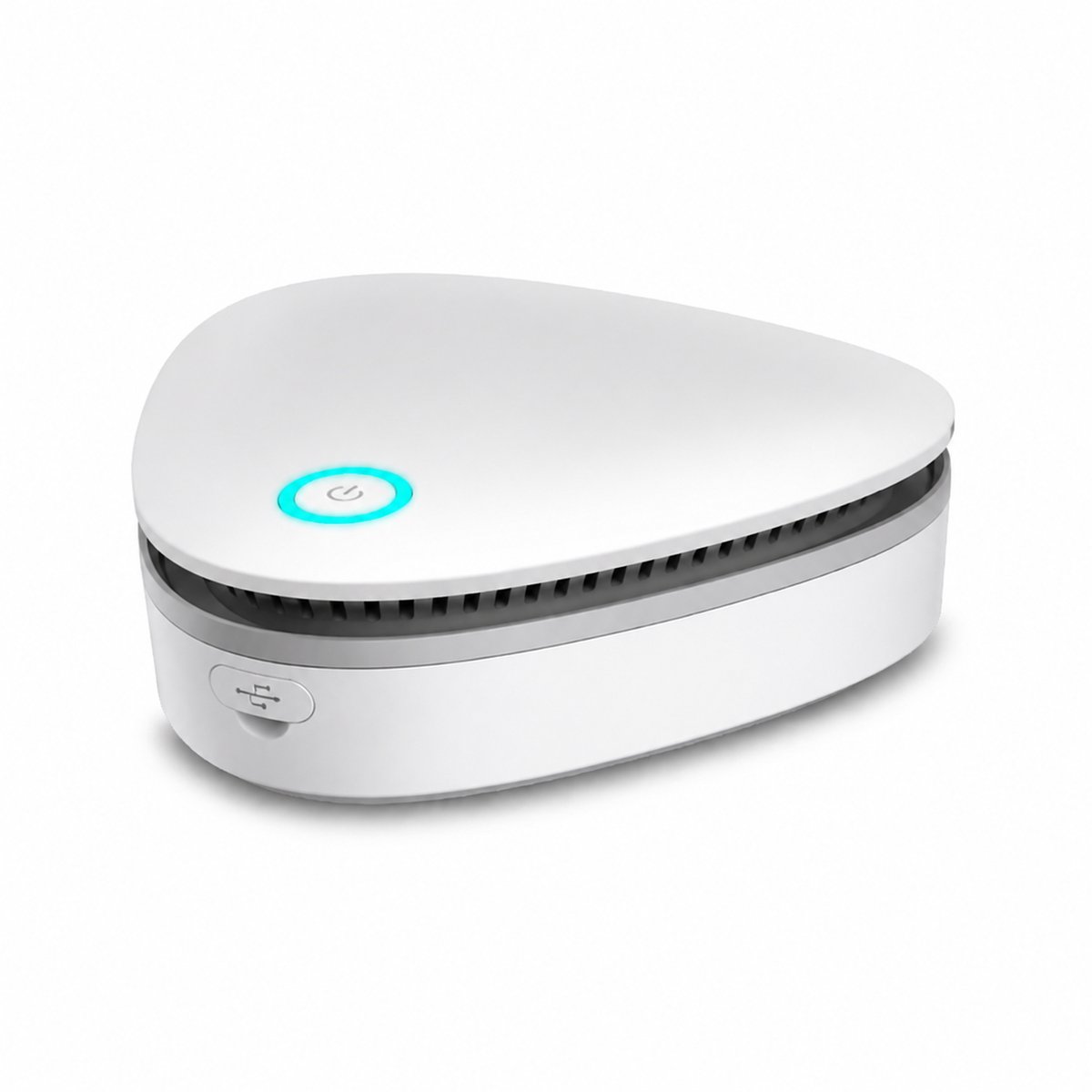 Sercano Koelkast Geurverwijderaar met Ozon – O3 Geurneutralisator – USB-C Oplaadbaar – Tot 30 Dagen – Compact voor Koelkast, Voorraadkast & Schoenenkast – Wit
