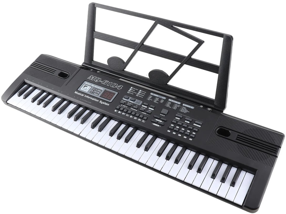 Geargalaxy Keyboard - Elektrisch Keyboard - Kinderkeyboard - Muziekkeyboard - Elektronisch Orgel - 61 Toetsen - Voor Kinderen