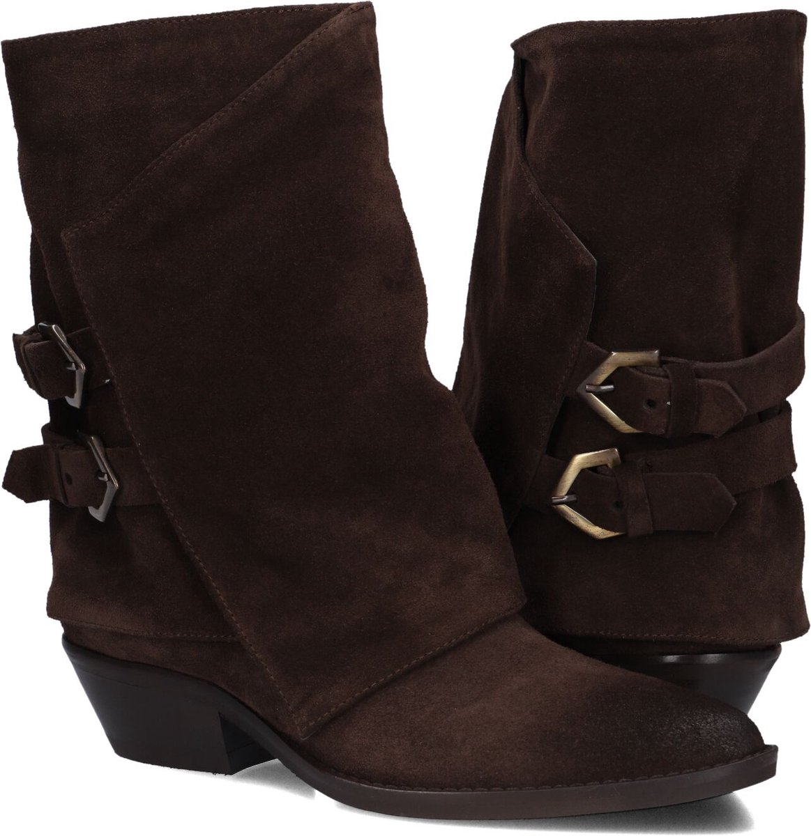 LINA LOCCHI Aw429 Laarzen - Suède - Dames - Bruin - Maat 42