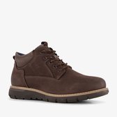 Hush Puppies leren heren veterschoenen bruin - Maat 44