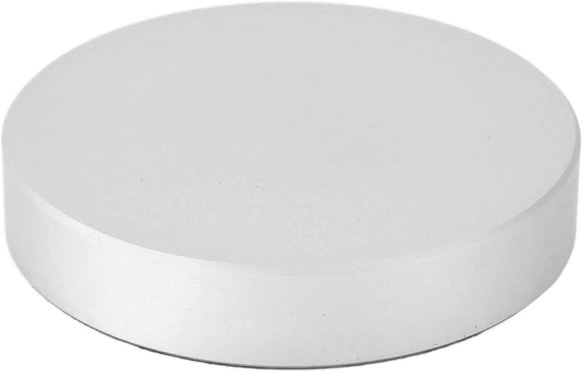 Disc Stabilizer voor HiFi Vinyls - Aluminium Clamp voor Platenspeler met Vibration Balans, 78x15mm, 7.2mm Gatdiameter, Verbeter Geluidskwaliteit en Stabiliteit