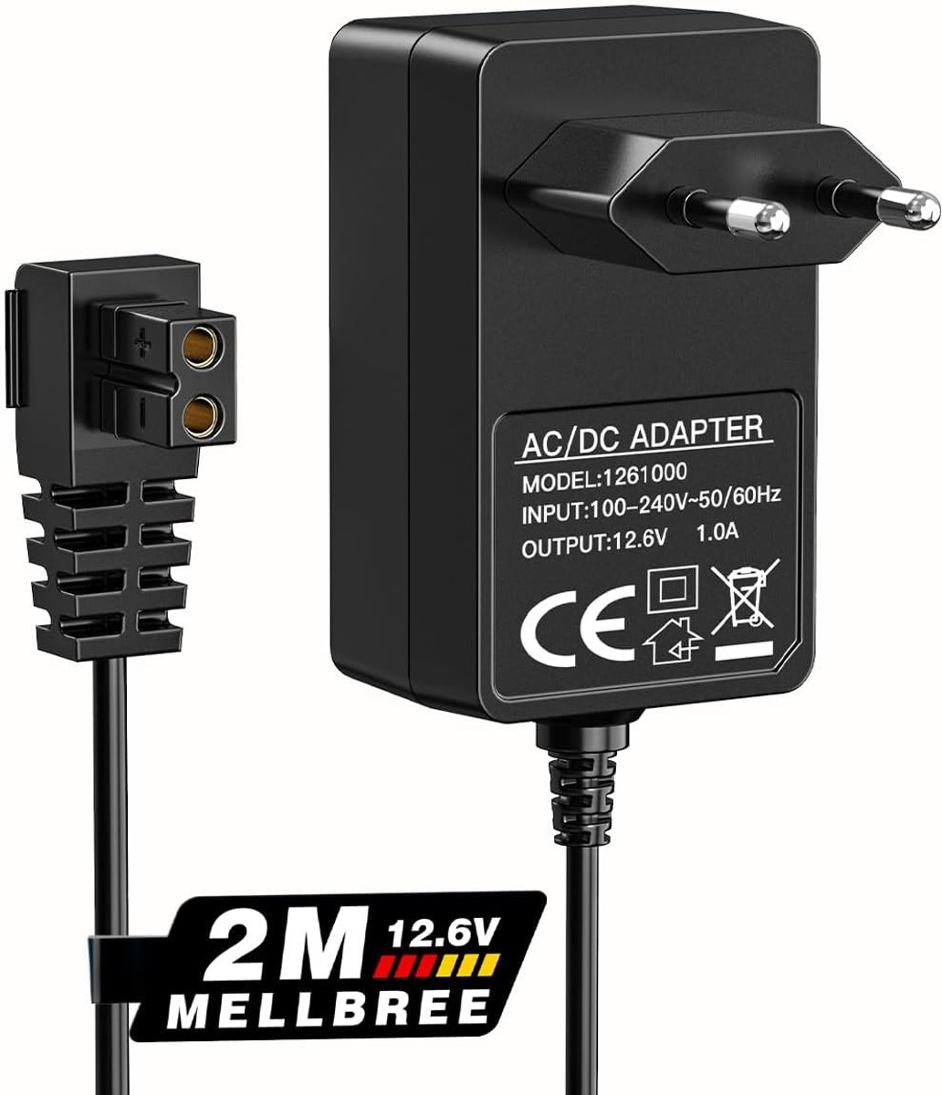Oplaadbare 12.6 V Acculader voor Steinbach Pool Robot met 2 m Vervangkabel, Veilig en Efficiënt voor Automatische Zwembadreiniger