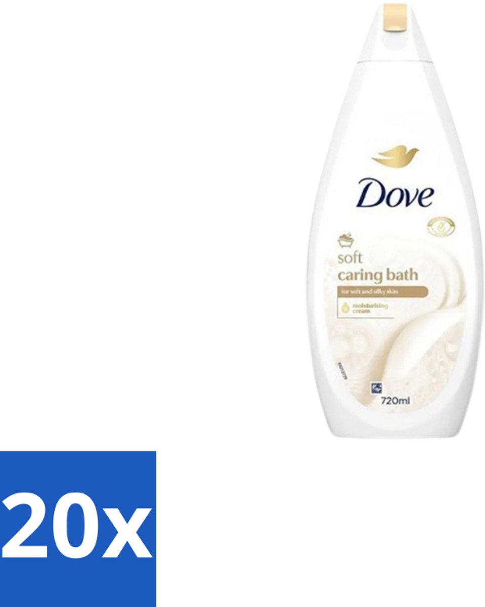 Dove – Badcrème – Soft – 720 ml - Bulkverpakking - 20 stuks