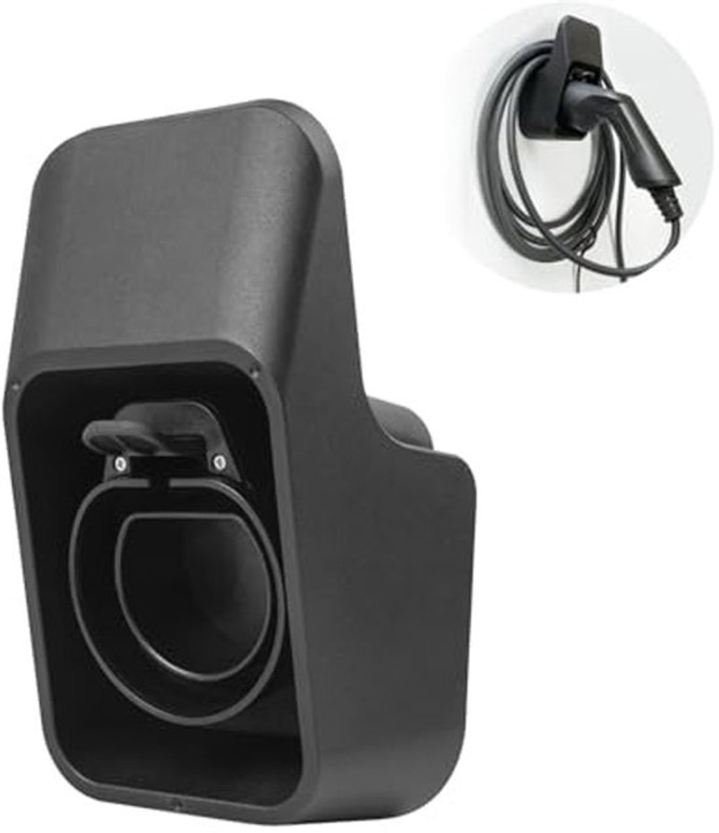 Wandmontage Type 2 Oplader Houder voor EV Laadkabel