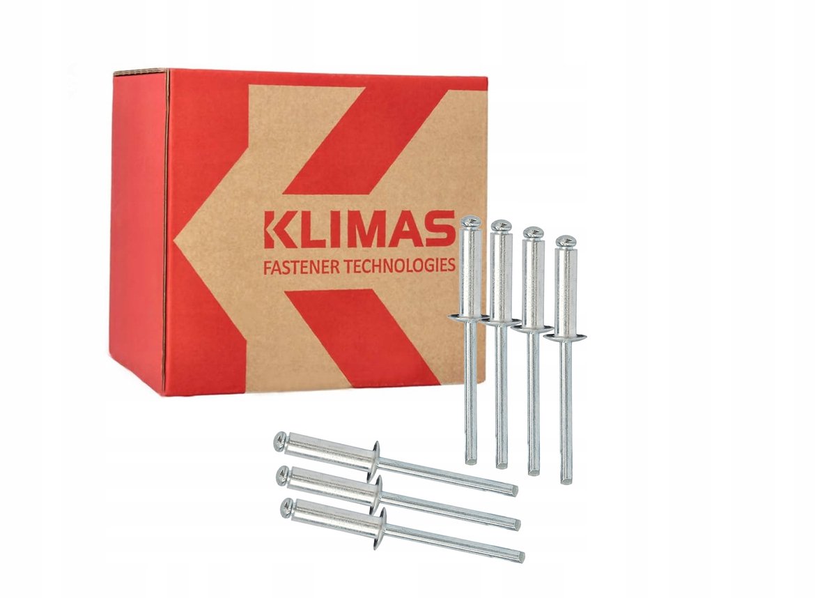 WKRĘT-MET blindklinknagels NASS 4x12 mm - 500 stuks